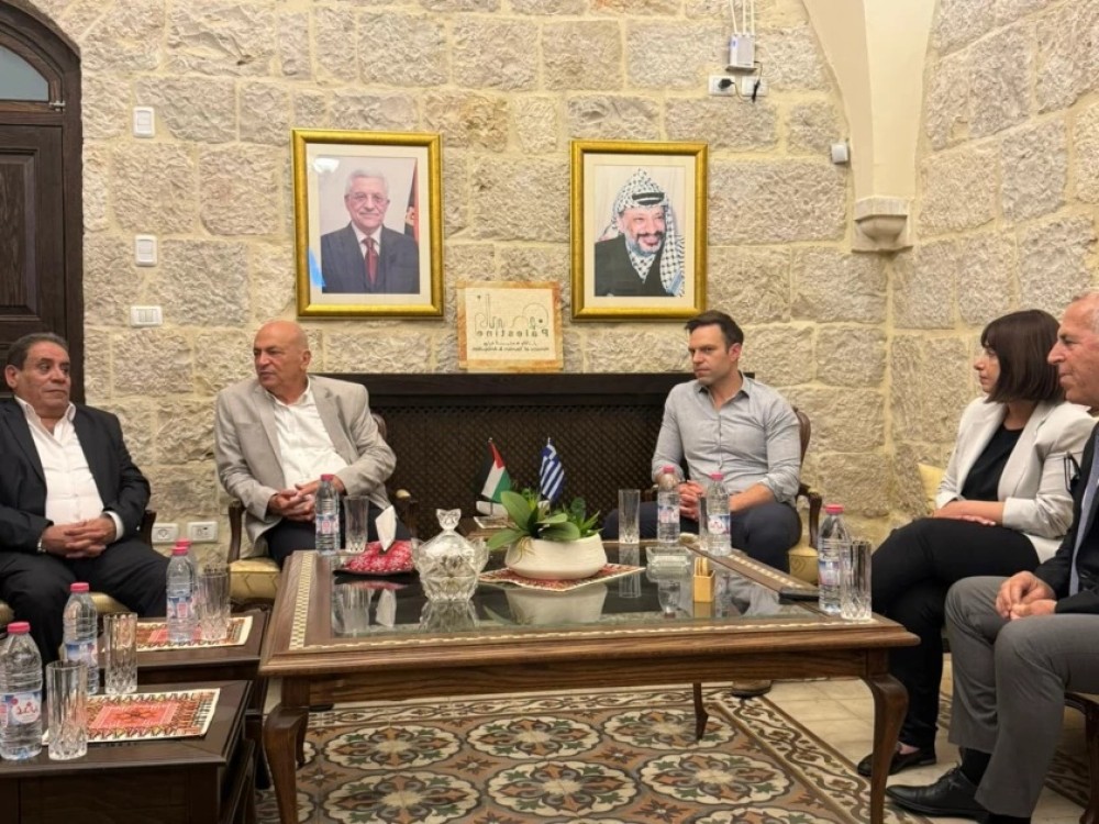 Στο Ισραήλ ο Στέφανος Κασσελάκης - Συναντήθηκε νωρίτερα με τον υπουργό Τουρισμού της Παλαιστίνης