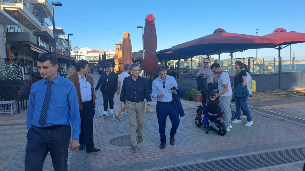 Τη Χαλκιδική επισκέφθηκε ο υποψήφιος ευρωβουλευτής της ΝΔ Γιώργος Αυτιάς