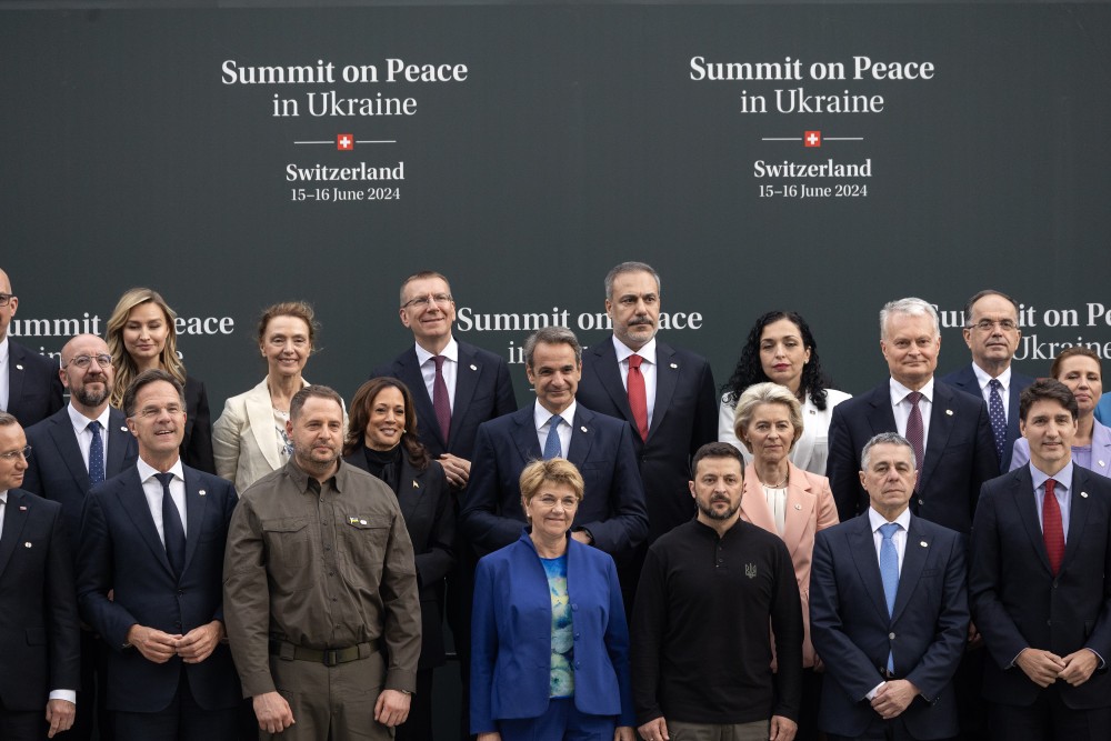 Ελβετία: 50 ηγέτες προσπαθούν να τερματίσουν τον πόλεμο στην Ουκρανία