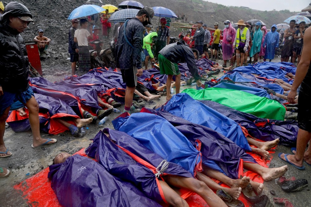 Μιανμάρ: Πάνω από 160 νεκροί από κατολίσθηση σε ορυχείο
