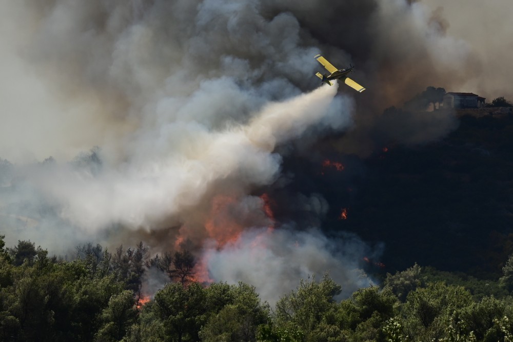 Χωρίς ζημιές από τη φωτιά το Μουσείο και οι αρχαιολογικοί χώροι του Μαραθώνα