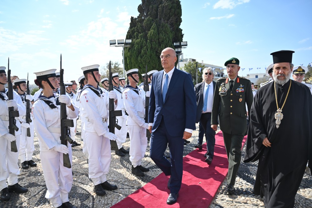 Νίκος Δένδιας από Τήνο: Βαδίζουμε για τις ισχυρότερες Ένοπλες Δυνάμεις που είχε ποτέ η πατρίδα μας