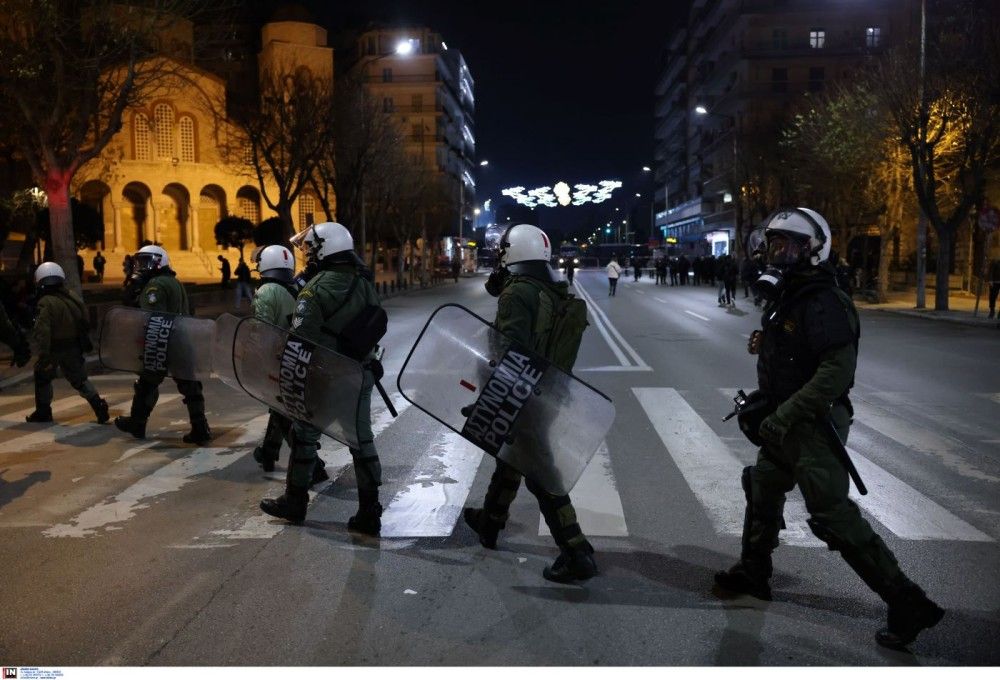 Θεσσαλονίκη: Ελεύθεροι αφέθηκαν οι 112 συλληφθέντες από την πορεία για τον Γρηγορόπουλο