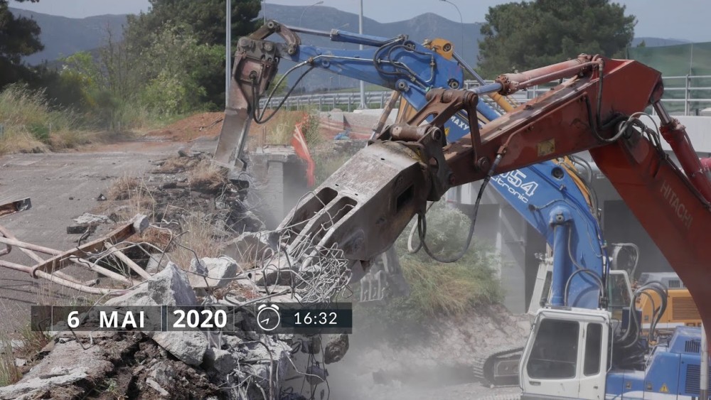 Νέα Οδός: Εντυπωσιακό βίντεο από την ανακατασκευή του Ανισόπεδου Κόμβου Θήβας