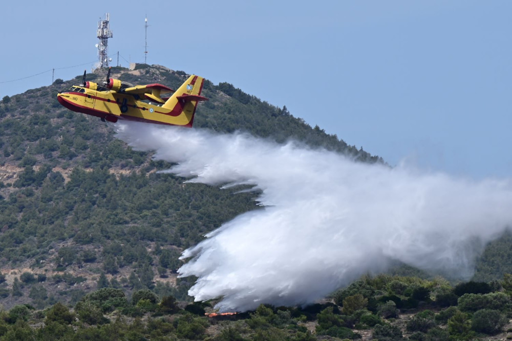Φωτιά τώρα στην Ξάνθη - Στη μάχη και  εναέρια μέσα