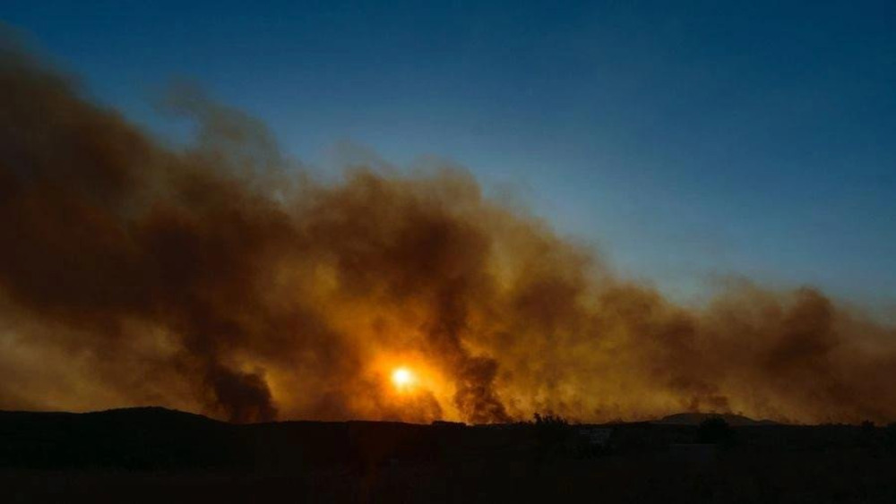 Ανάσα ανακούφισης στο Βασιλίτσι - Υπό έλεγχο η πυρκαγιά