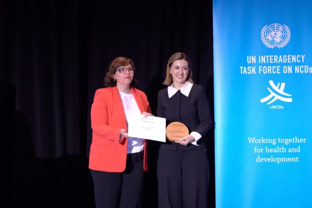 Αγαπηδάκη: Η Ελλάδα φωτεινό παράδειγμα παγκοσμίως – Βραβείο ΟΗΕ & ΠΟΥ για την παιδική παχυσαρκία