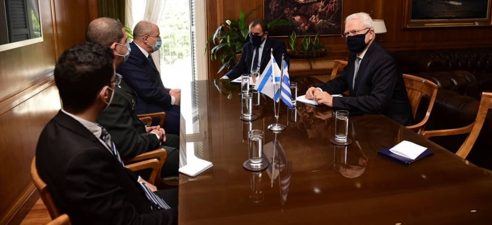 Συνάντηση Παναγιωτόπουλου με τον Ισραηλινό πρέσβη για την Τουρκία