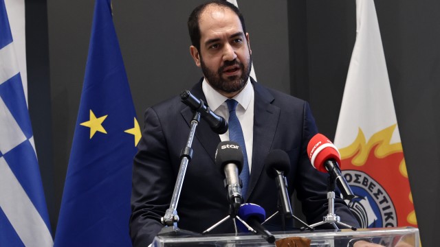 Συνάντηση Γιάννη Κεφαλογιάννη με την υπουργό Εσωτερικών της Φινλανδίας, Mari Rantanen
