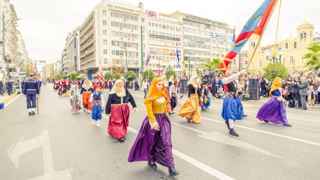 Σε κλίμα  εθνικής υπερηφάνειας ο εορτασμός   της 25ης  Μαρτίου στον Πειραιά