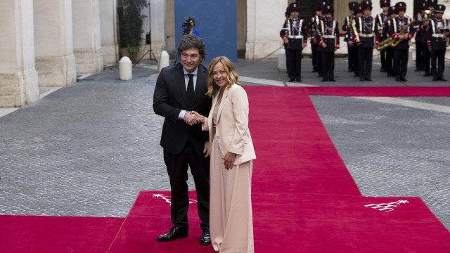 Μελόνι: συμφωνία με Αργεντινή για οικονομία, ασφάλεια και τεχνολογία