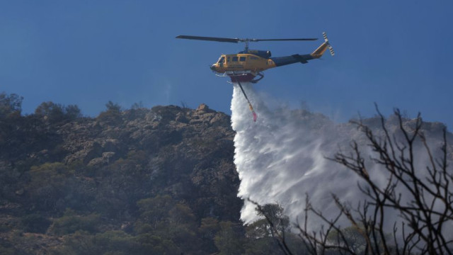 Φωτιά στο Μακρυχώρι Καβάλας - Μεγάλη κινητοποίηση (video)