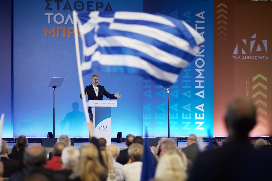 Μητσοτάκης: Σε μια τετραετία η Ελλάδα από τόπος σκορποχώρι έγινε πατρίδα με σύνορα σε γη, αέρα και θάλασσα