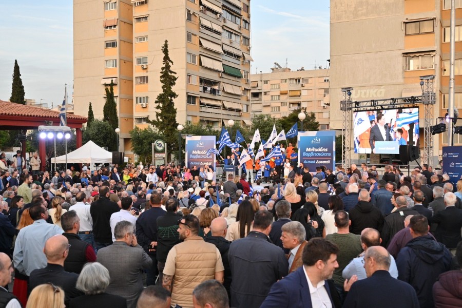 Εκλογές 2023 - Βαρβιτσιώτης: Μαζί θα κάνουμε τη Δυτική Αθήνα γαλάζια