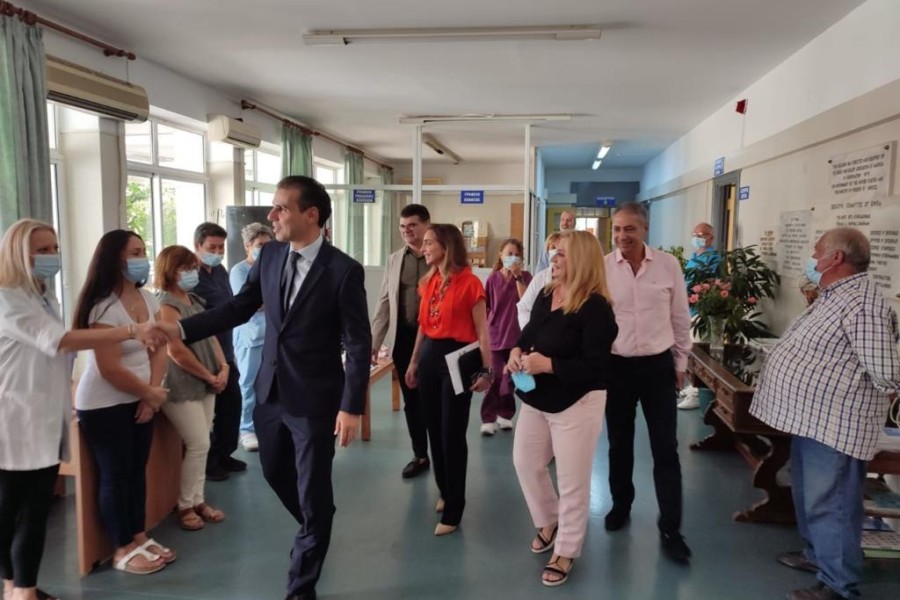 Μάριος Θεμιστοκλέους: επίσκεψη του υφυπουργού Υγείας σε δομές Υγείας των νομών Ηλείας και Μεσσηνίας