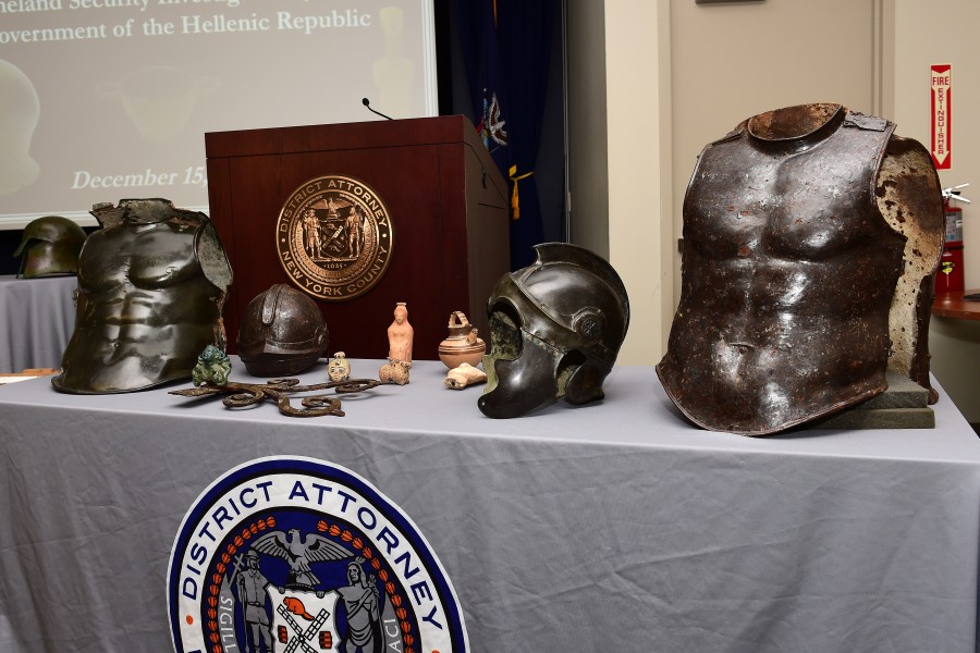 Υπουργείο Πολιτισμού: επαναπατρίζονται 30 αρχαιότητες - Κατασχέθηκαν στη Νέα Υόρκη