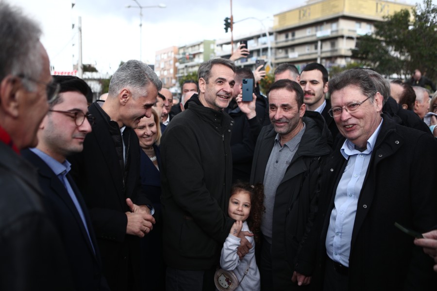 Κυριάκος Μητσοτάκης από Γαλάτσι: «Θα στηρίζουμε τα εισοδήματα των πολιτών-Οι μεταρρυθμίσεις προχωρούν»