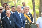 Ολοκληρώθηκε η επίσκεψη του Νίκου Δένδια στην Κύπρο για τις εκδηλώσεις της 63ης επετείου