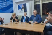 Ο Γιώργος Αυτιάς κοντά  στους κατοίκους της Θεσσαλίας