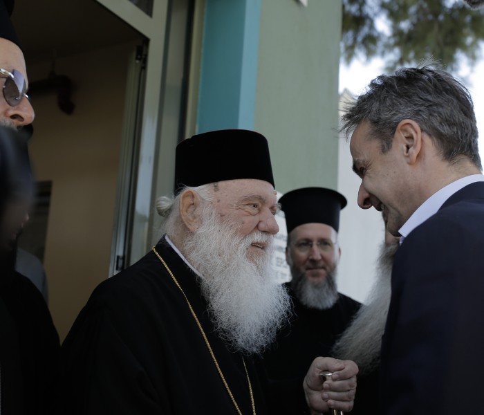 Κυριάκος Μητσοτάκης από Δήλεσι: Στενή η συνεργασία του κράτους με την Εκκλησία